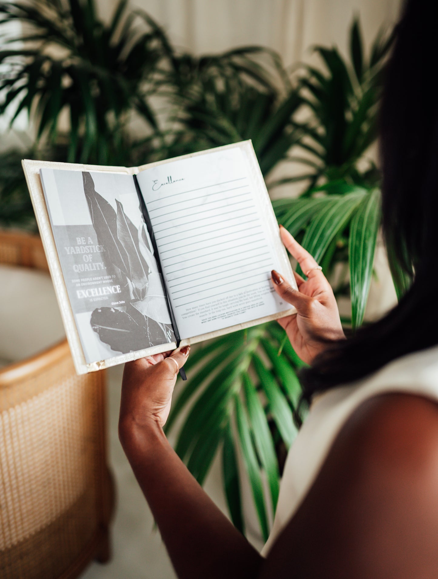 Self-Care Journal (Ivory)
